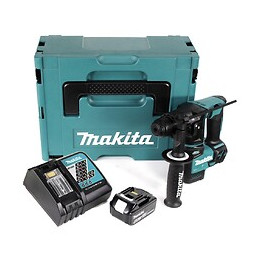 Makita Dhr 171 Rg1j Perceuse À Percussion Sans Fil 18v 1.2j Brushless Sds Plus + 1x Batterie 6.0ah + Chargeur + Coffret Makpac
