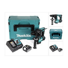 Makita Dhr 171 Rg1j Perceuse À Percussion Sans Fil 18v 1.2j Brushless Sds Plus + 1x Batterie 6.0ah + Chargeur + Coffret Makpac