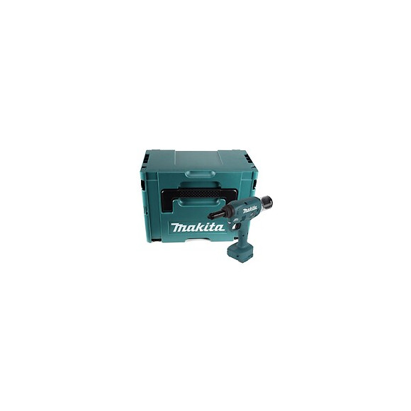 Makita Drv 250 Zj Riveteuse Sans Fil, Sans Balai 18 V 20 Kn + Coffret Makpac - Sans Batterie, Sans Chargeur