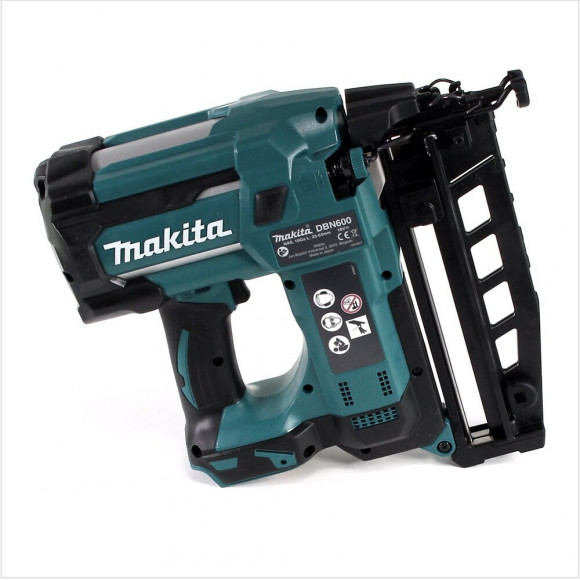 Makita Dbn 600 Z Cloueur De Finition Sans Fil 18v - Sans Batterie, Sans Chargeur