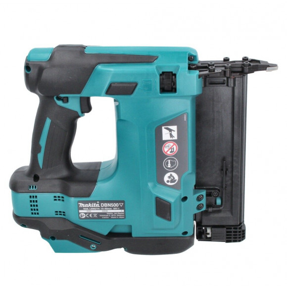 Makita Dbn 500 Z Cloueur Sans Fil 15-50 Mm 90° 18 V - Sans Batterie, Sans Chargeur