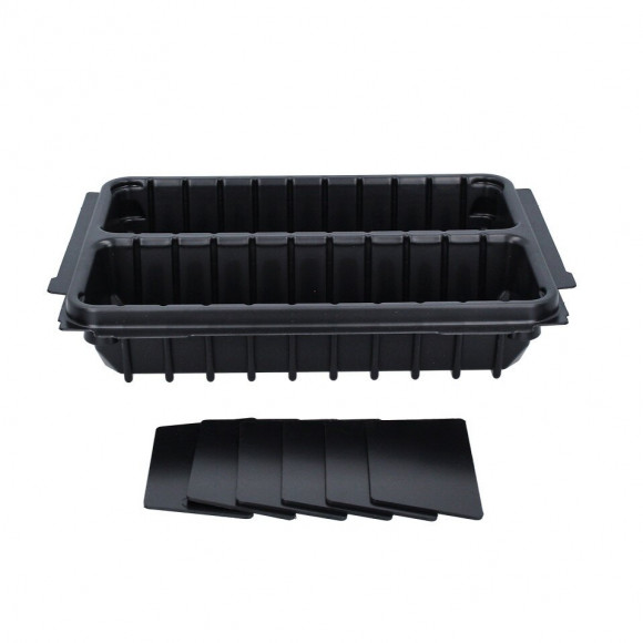 Makita P-83680 Bac Diviseur À 2 Compartiments Pour Outil Manuel Makpac