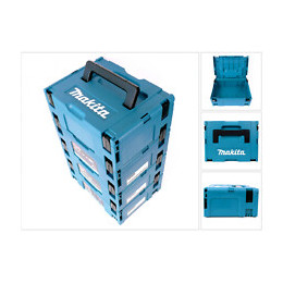 Makita Système De Coffret De Transport  "makpac 2" - 4 Pièces