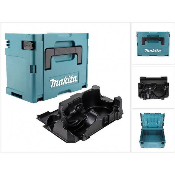 Makita Coffret Makpac 3 + Insert Pour Makita Dga 504 / 505