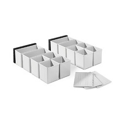 Festool Set De Casiers 60x60/120x71 3xft Pour Sys-combi 2, Sys-combi 3 Et Sys 4 Tl-sort/3 - 17 Pcs. ( 201124 )