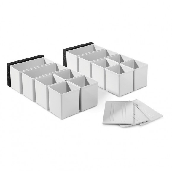 Festool Set De Casiers 60x60/120x71 3xft Pour Sys-combi 2, Sys-combi 3 Et Sys 4 Tl-sort/3 - 17 Pcs. ( 201124 )