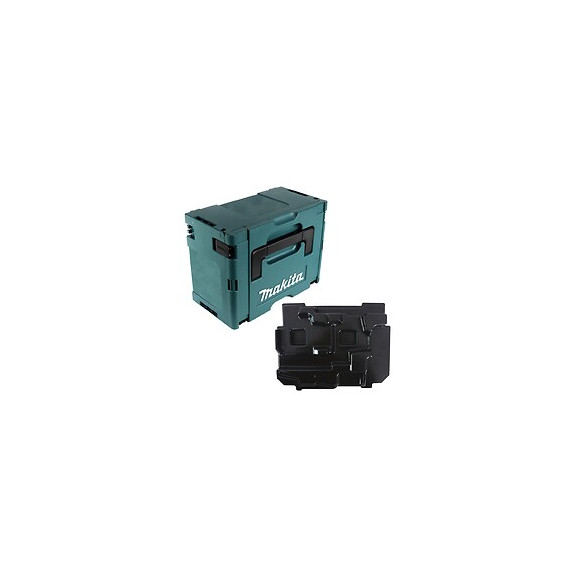 Makita Makpac 3 Coffret De Transport + Insert Pour Bjv Djv 141 181 ( 821551-8 + 837789-5 )