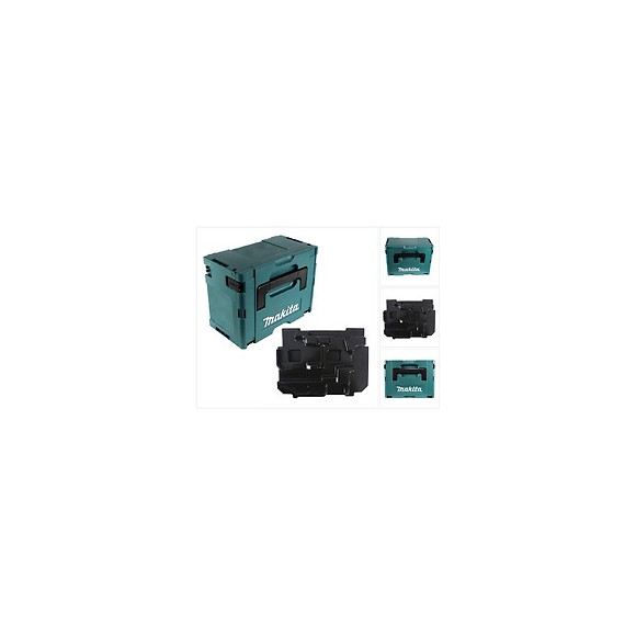 Makita Makpac 3 Coffret De Transport + Insert Pour Bjv Djv 141 181 ( 821551-8 + 837789-5 )