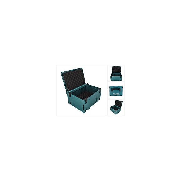 Makita Makpac 3 Coffret De Transport + Mousse De Protection + Insert Universel En Mousse ( P-02381 )