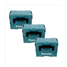 Makita Makpac Lot De 3 Coffrets Empilables Taille 3