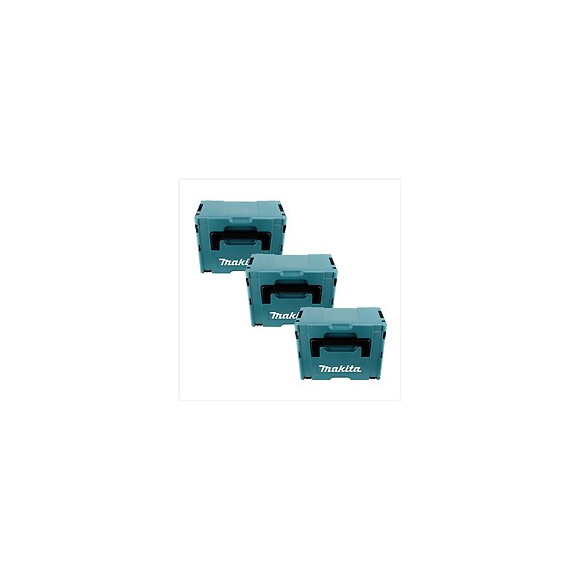 Makita Makpac Lot De 3 Coffrets Empilables Taille 3
