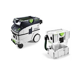 Festool Ctl 26 E Cleantec Aspirateur Mobile (574947) + Filtre Cyclonique Festool Ct-va-20 Ct (204083)