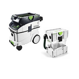 Festool Ctl 36 E Ac Cleantec Aspirateur Mobile (574958) + Filtre Cyclonique Festool Ct Ct-va-20 (204083)