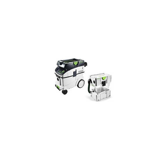 Festool Ctl 36 E Ac Cleantec Aspirateur Mobile (574958) + Filtre Cyclonique Festool Ct Ct-va-20 (204083)