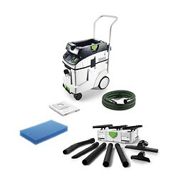 Festool Ctm 48 E Cleantec Aspirateur Mobile 48l, Poussières De Classe M ( 574992 ) + Kit De Nettoyage