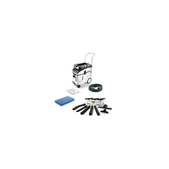 Festool Ctm 48 E Cleantec Aspirateur Mobile 48l, Poussières De Classe M ( 574992 ) + Kit De Nettoyage