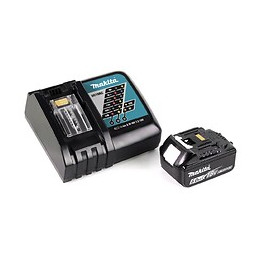 Makita Dcl 180 Rg1 W 18 V Li-ion Aspirateur Sans Fil Blanc + 1x Batterie 6,0 Ah + Chargeur