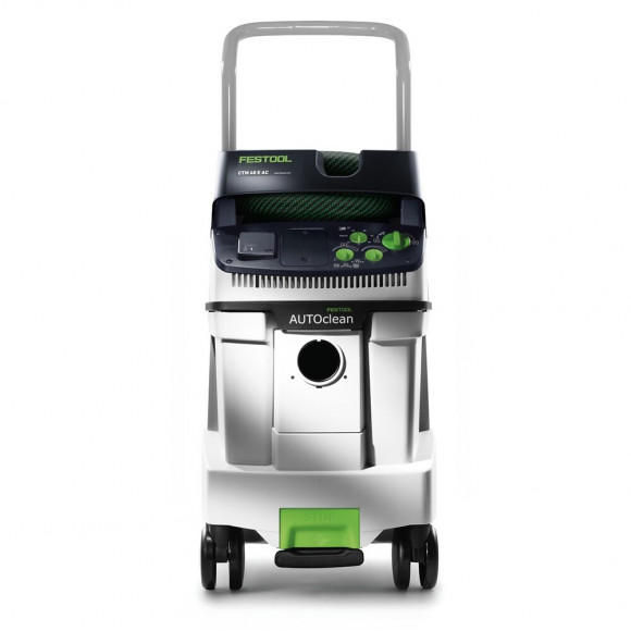 Festool Ctm 48 E Cleantec Aspirateur Mobile 48l, Poussières De Classe M ( 574992 ) + Sacs Filtres Sc-fis-ct