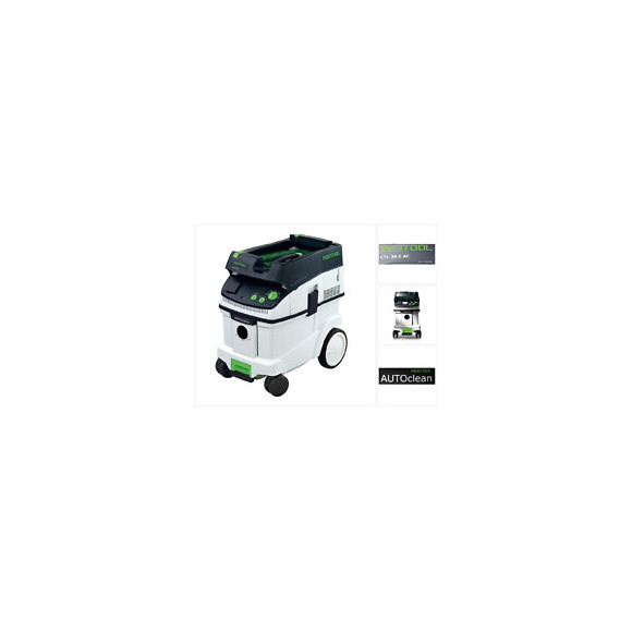 Festool Ctl 36 E Ac Aspirateur Pour Liquide Ou Solide Avec Autoclean, Sys-dock Et Flowdetect ( 584025 )