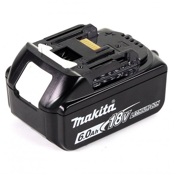 Makita Dcl 180 G1 W 18 V Li-ion Aspirateur Sans Fil Blanc + 1 X Batterie 6,0 Ah - Sans Chargeur