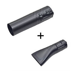 Makita Embout De Sarbacane Rond + Buse Plate ( 456957-7 + 456958-5 ) Pour Souffleur Sans Fil Dub 184 / 362 / 363