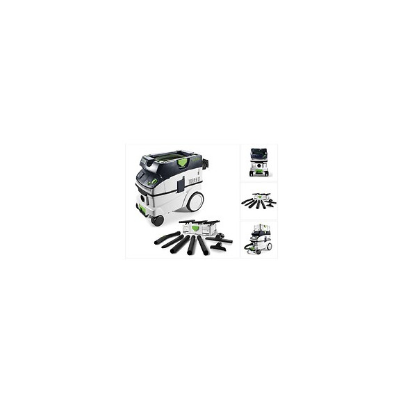 Festool Ctl 26 E Cleantec Aspirateur Mobile +  Kit De Nettoyage Compact Festool D 27 / D 36 K-rs-plus + Systainer