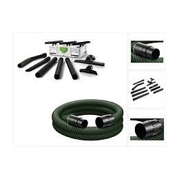 Festool D 27 / D 36 K-rs-plus Kit De Nettoyage + Coffret De Transport Systainer + Tuyau D'aspiration Festool D 36/32x3,5m-as