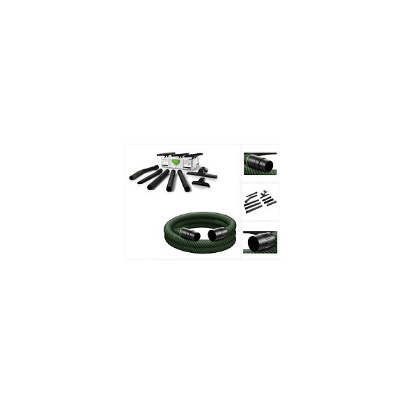 Festool D 27 / D 36 K-rs-plus Kit De Nettoyage + Coffret De Transport Systainer + Tuyau D'aspiration Festool D 36/32x3,5m-as
