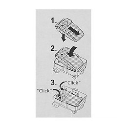 Festool Selfclean Sacs Filtre Sc Fis-ct 36/10 ( 496186 ) Pour Aspirateurs Mobiles Ct 36 - 10 Pièces