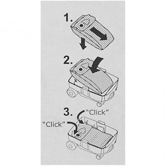 Festool Selfclean Sacs Filtre Sc Fis-ct 36/10 ( 496186 ) Pour Aspirateurs Mobiles Ct 36 - 10 Pièces