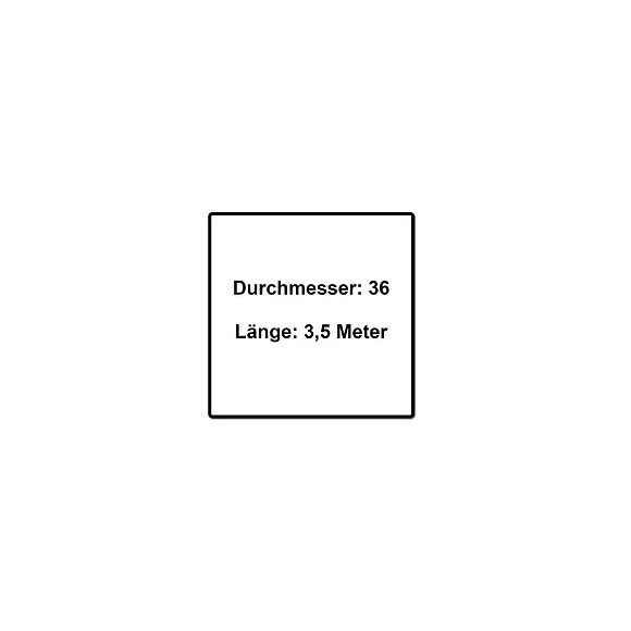 Festool D36x3,5m-as/ctr Tuyau D'aspiration ( 204924 ) Pour Dépoussiéreurs Mobiles Ct Sans Autoclean