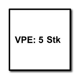 Festool Hs 155/1,2 Bi/5 Metal Sandwich Materials . Lame De Scie Sauteuse En Acier Bi-métal - 5 Pièces ( 204337 ) Forme De Bas