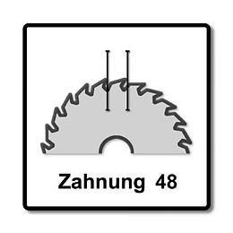 Festool W48 Lame De Scie Denture Fine ( 491050 ) 216 X 2,3 X 30 Pour Scie À Onglets Symmetric Sym 70