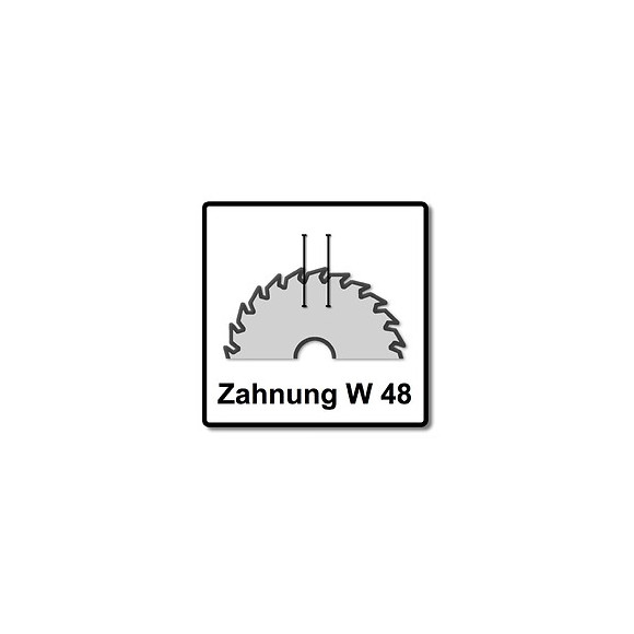 Festool Hw Lames De Scie Denture Fine 160 X 20 X 2,2 Mm W48 160 Mm - 48 Dents ( 491952 )