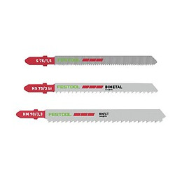 Festool Sts-sort/11 Plastics Lames De Scie Sauteuse - 11 Pièces. ( 204336 / 204268 / 204269 ) Pour Tous Les Plastiques / Strat