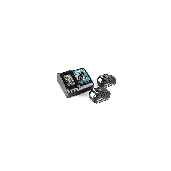 Makita Dmr 202 Rf Haut Parleur De Chantier Sans Fil 18v + Fonction Bluetooth + Connexion Aux + Port Usb + Ecran Lcd + 2x Batter