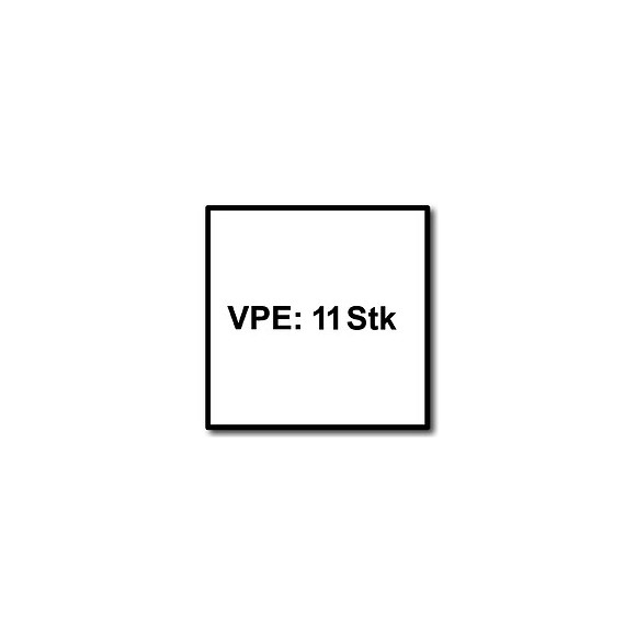 Festool Sts-sort/11 Plastics Lames De Scie Sauteuse - 11 Pièces. ( 204336 / 204268 / 204269 ) Pour Tous Les Plastiques / Strat