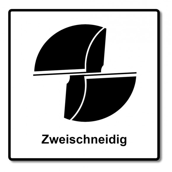 Festool Hw S8 D32/90° Fraise Pour Plaques De Plâtre De 32 Mm De Diamètre Avec Queue De 8 Mm ( 491001 )