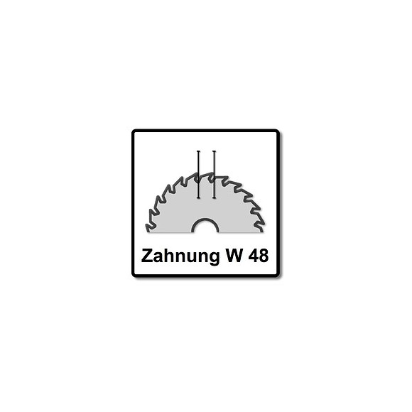 Festool Hw Lames De Scie Denture Fine 160 X 20 X 2,2 Mm W48 160 Mm - 48 Dents (  5 X 491952 )