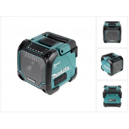 Makita Dmr 202 Z Enceinte Bluetooth Batterie/secteur 18v + Fonction Bluetooth + Entrée Aux + Port Usb + Écran Lcd - Sans Batt
