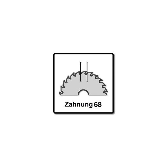Festool 260 X 2,4 X 30 Lame De Scie Circulaire Spéciale Tf68 Pour Scies À Onglets Radiale Ks 120 Et Ks 88 ( 494607 )