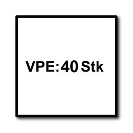 Festool Hs 75/1,2 Bi/40 Lames De Scie Sauteuse Pour Métal Acier / Acier Inoxydable - 40 Pièces (204271), Forme Ondulée En M