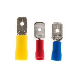 10 Cosses Clips Mâles Plats - Zenitech