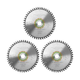 Festool Hw Lames De Scie Denture Fine 160 X 20 X 2,2 Mm W48 160 Mm - 48 Dents ( 3 X 491952 )