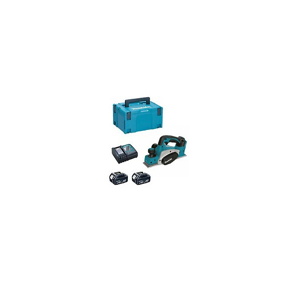 Rabot Makita Dkp180rtj (2 X 5,0 Ah Dc18rc Makpac 3)