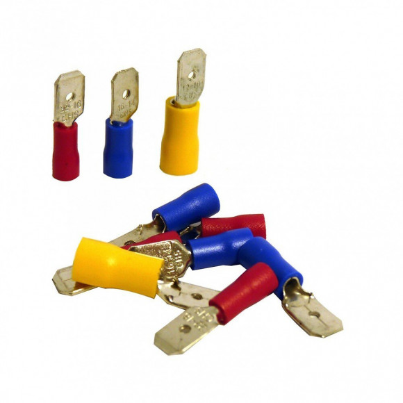 10 Cosses Clips Mâles Plats - Zenitech