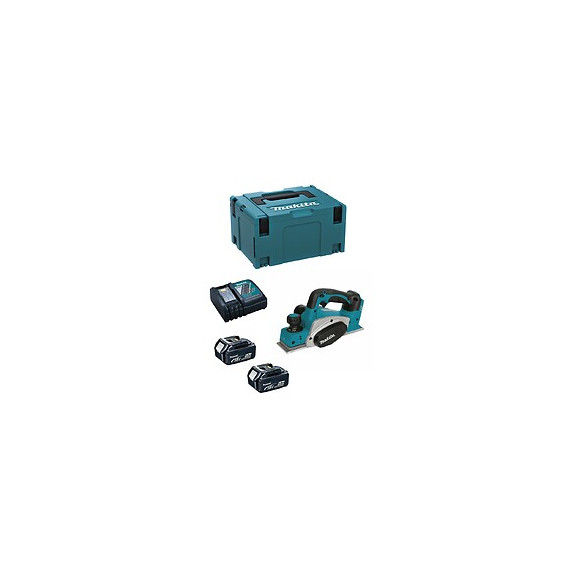Rabot Makita Dkp180rtj (2 X 5,0 Ah Dc18rc Makpac 3)