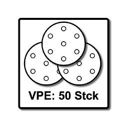 Disques Stickfix 48 Trous Diamètre 150 Mm Grain 150 Boîte De 50