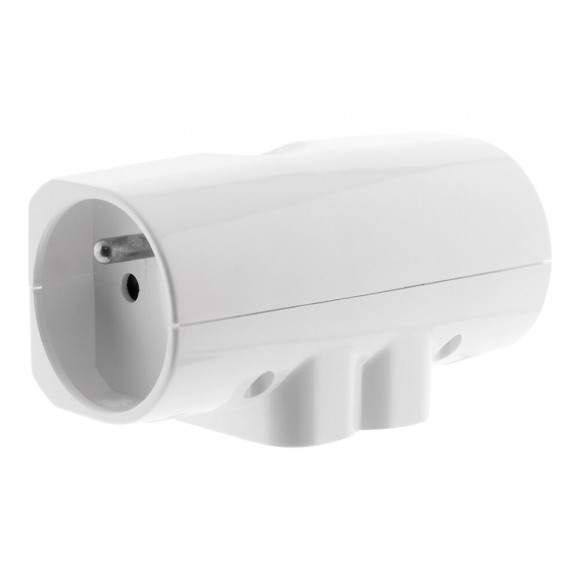 Multiprise Sans Fil, 4 Prises Blanc Zenitech