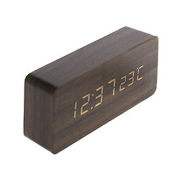 Thermomètre Lingot Finition Effet Chêne - Otio